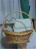 Cesta de mimbre
