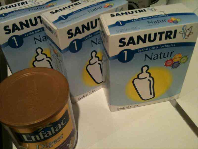 Leche para lactantes y biberones chicco