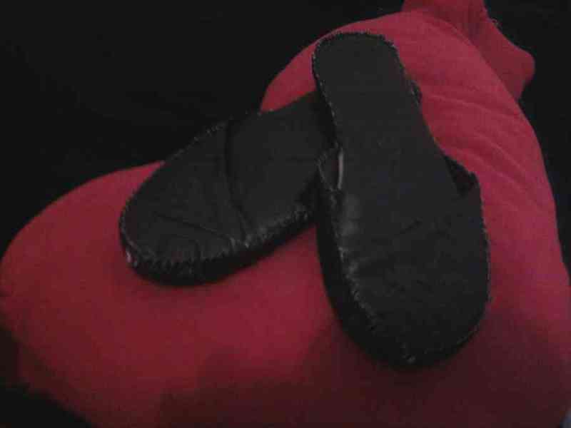 Zapatillas del chino negras t 37