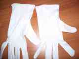 Regalo guantes de algodon blancos
