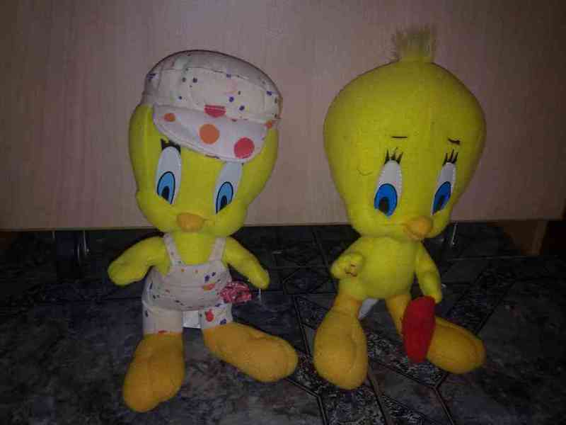 2 peluches de piolin 