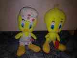 2 peluches de piolin 