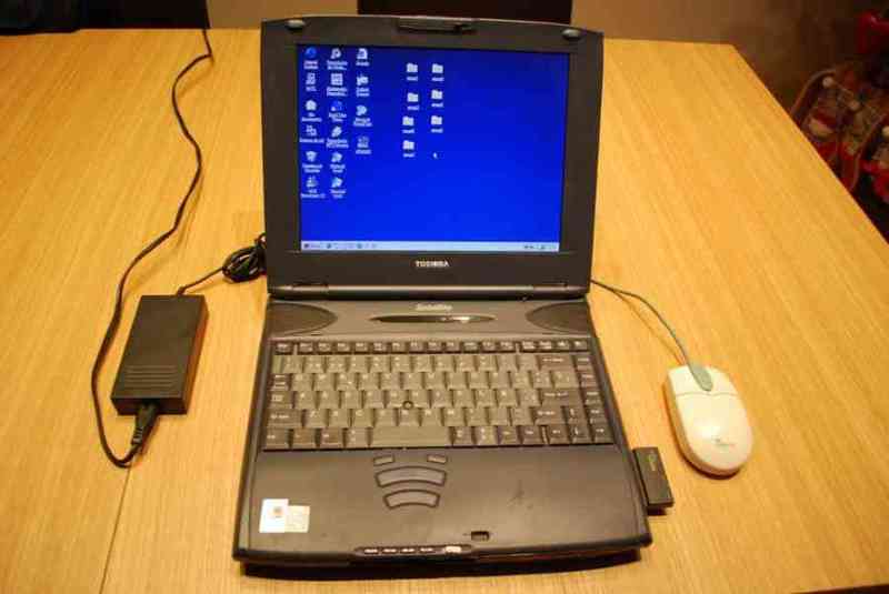 Regalo portatil windows 98