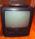 Televisor combo con video vhs