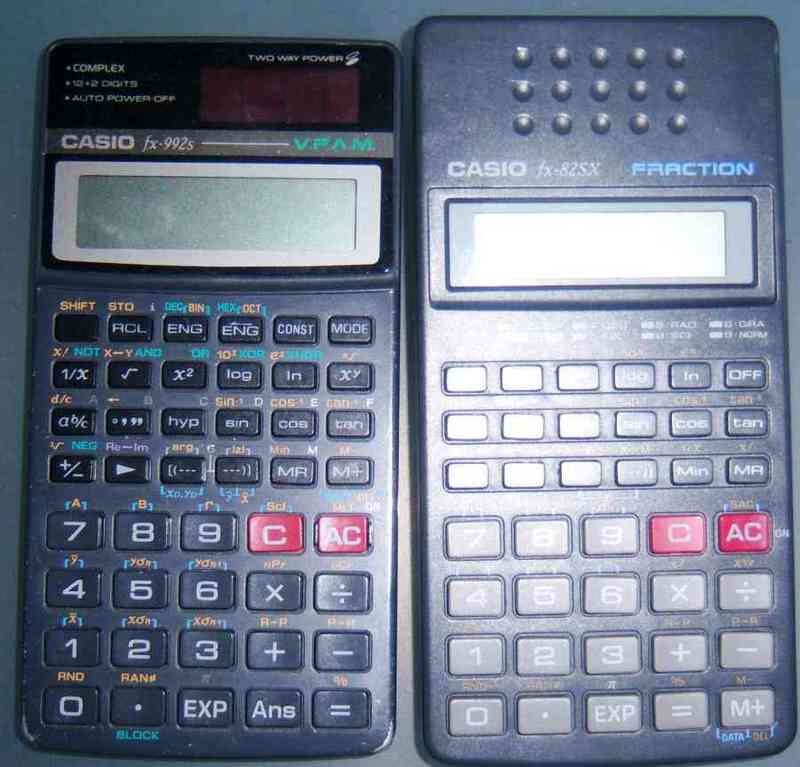 Calculadoras casio