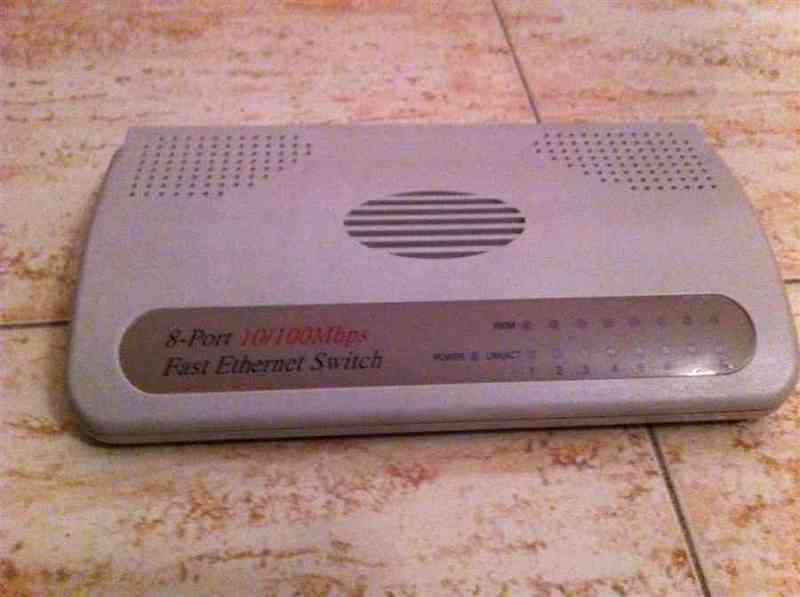 Fast ethernet switch 8 puertos