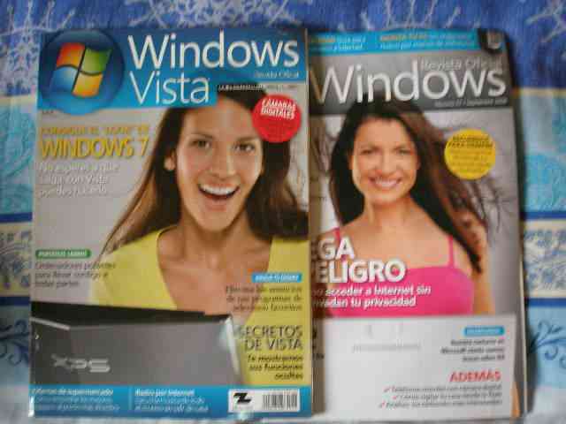 Revistas de windows( al contenedor de papel)