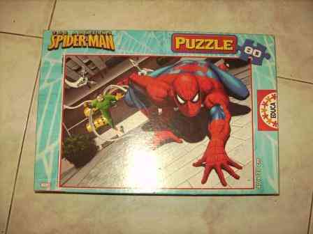 Puzzle spiderman 80 piezas