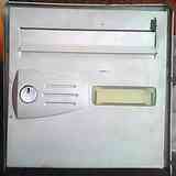 Buzon de aluminio grande gris