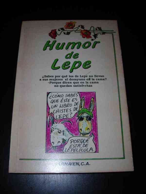 Libro "humor de lepe" (womandark)