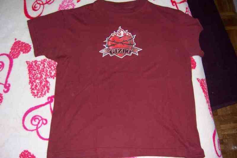 Camiseta s/m burdeos