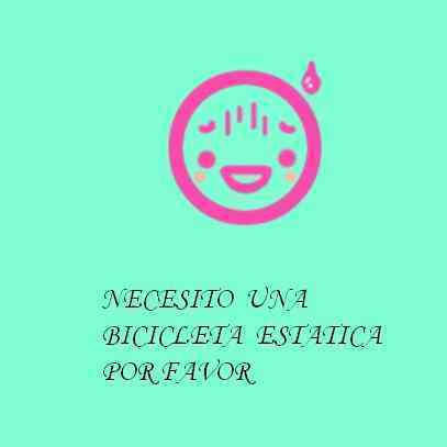Bicicleta estatica por favor