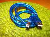 Maravilloso cable azul!!