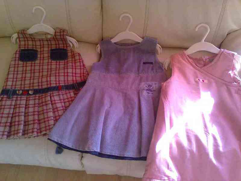 3 vestidos nuevos niña invierno t-2