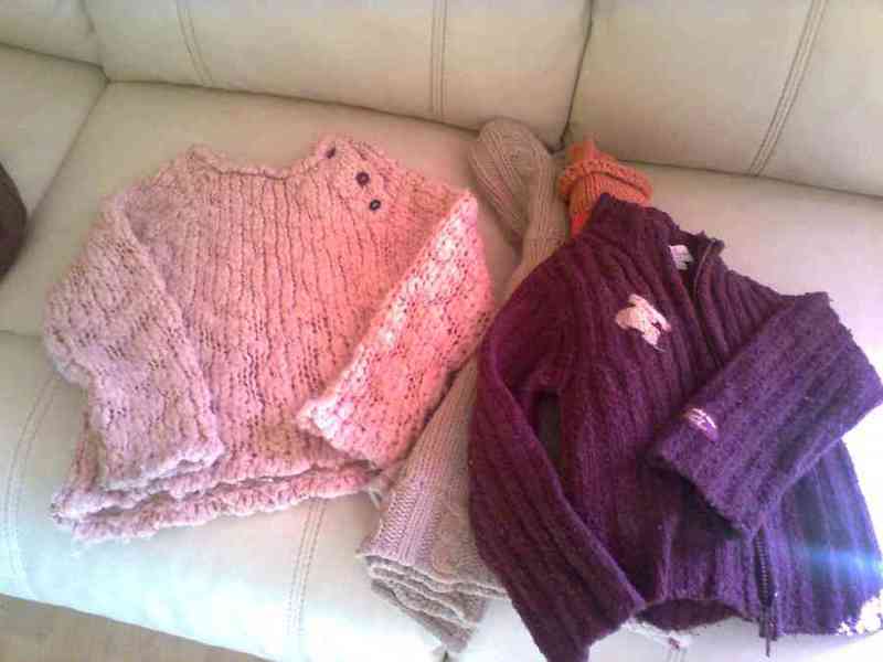 Regalo 4 jerseys de invierno niña t-2