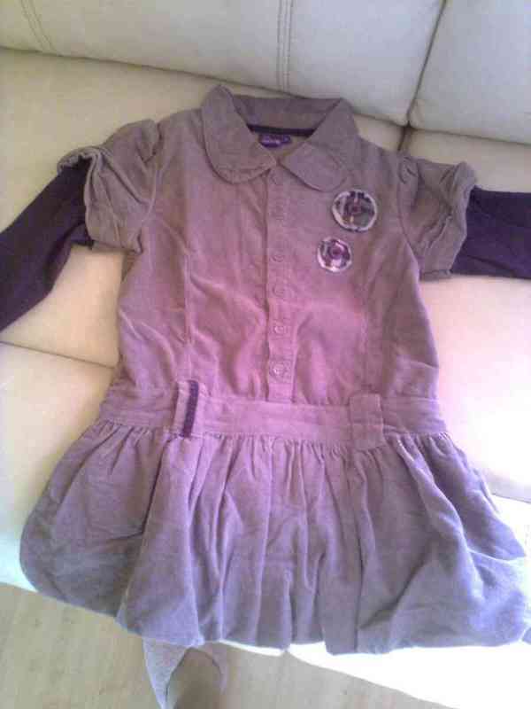 Regalo vestido nuevo niña invierno t-2