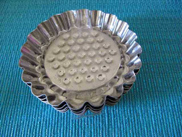 5 mini moldes, reserv trufeta