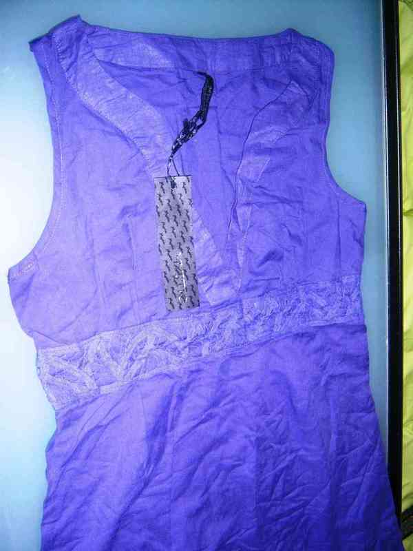 Vestido morado t.42 a lairene