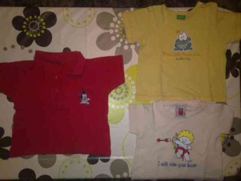 2 camisas y 1 polo