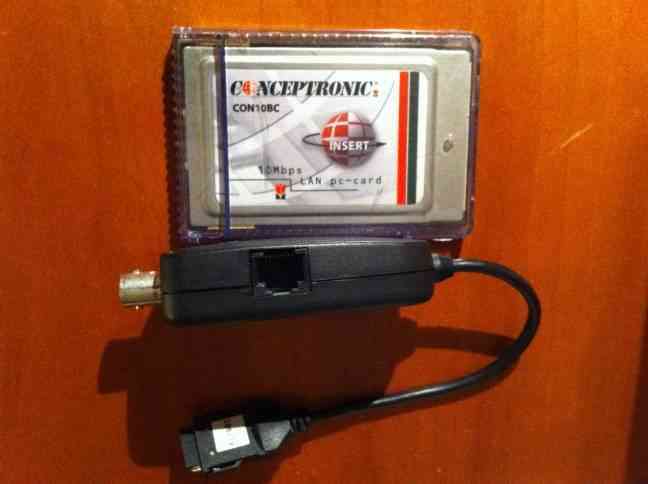 Pcmcia ethernet 10 mbps