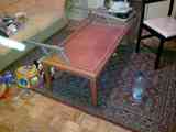 Mesa de centro extensible