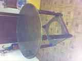 Mesa camilla con cristal