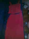 Foto del vestido rojo