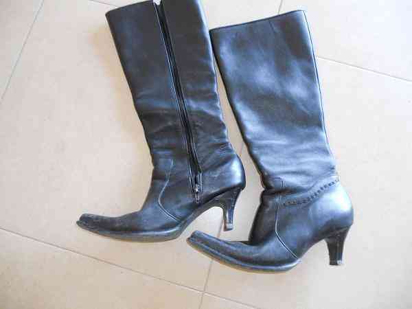 Botas piel talla 38