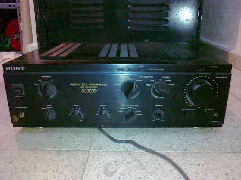 Amplificador sony hifi
