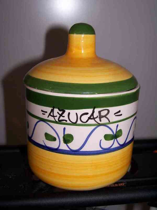 Azucarero decorativo