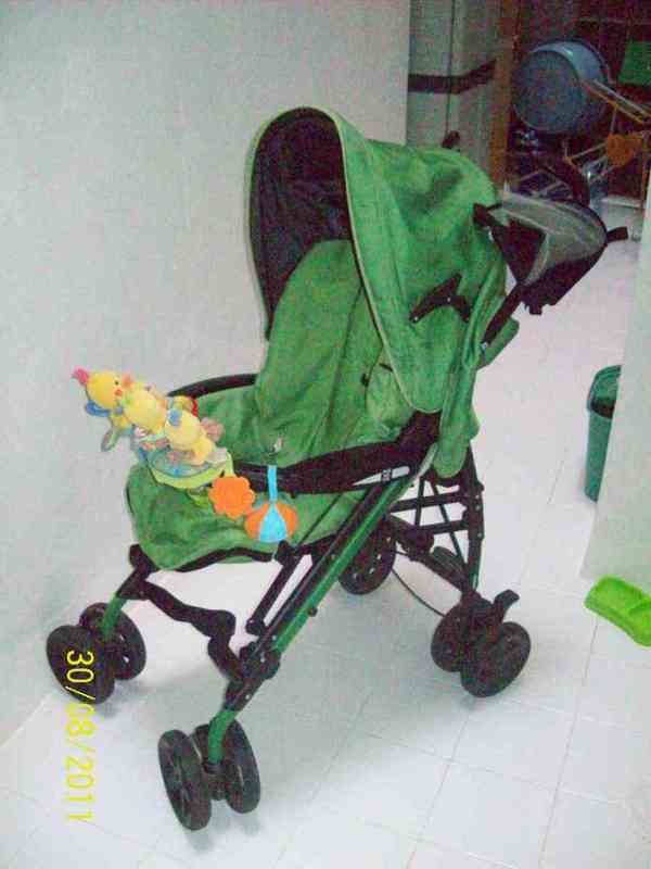 Carrito de bebe adoptame no al punto verde)