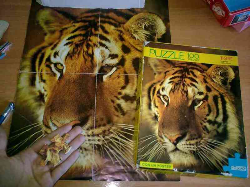 Puzzle tigre.