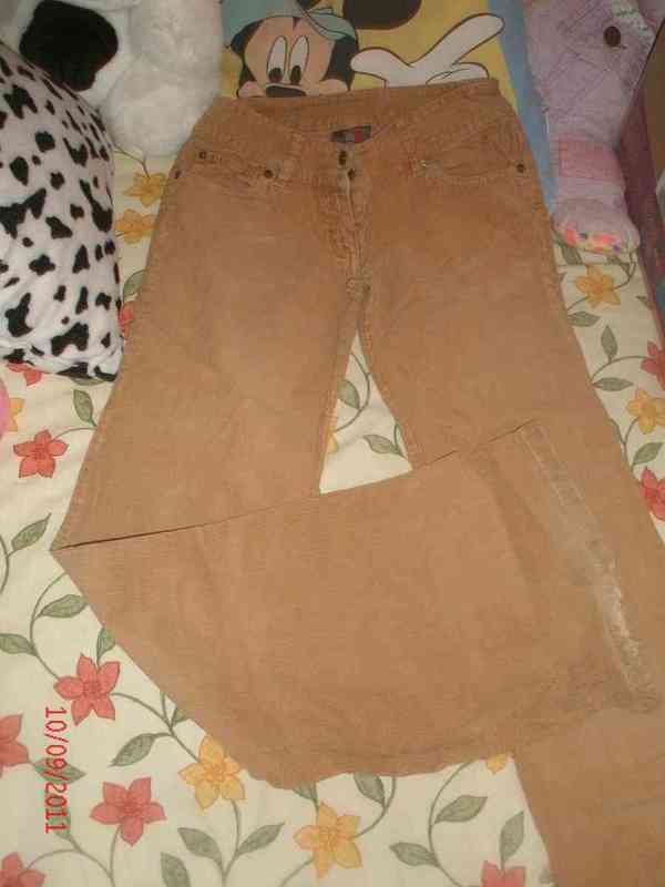 Pantalon pana marron