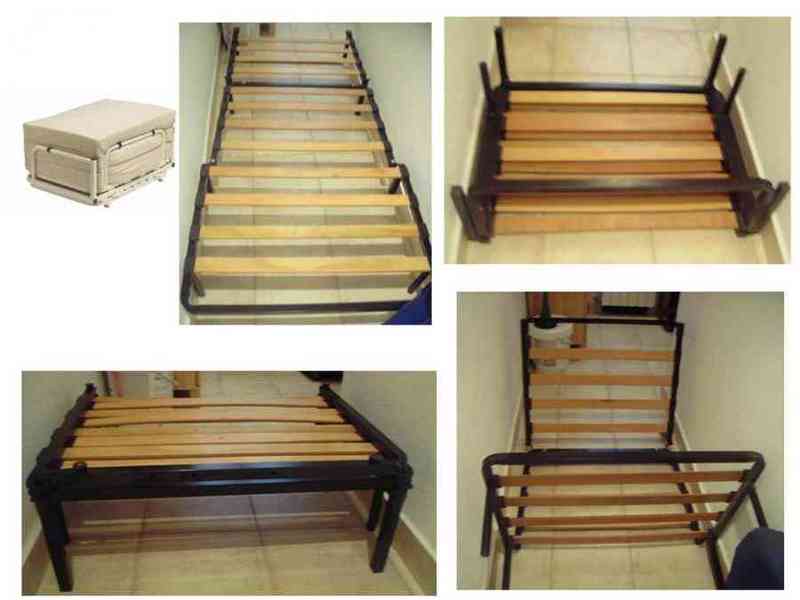 Estructura de cama plegable (reservado a mauricio)