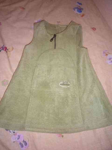 Vestido polar verde