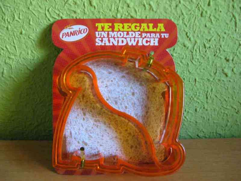 Molde para cortar sanwich