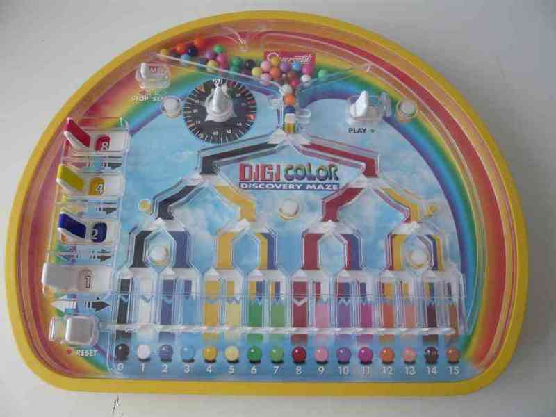 Juego circuito de bolitas