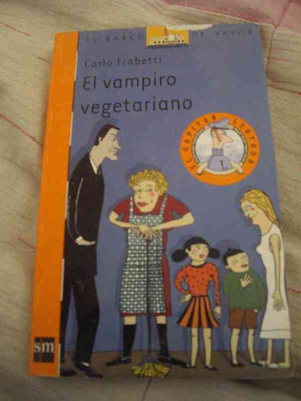 Libro el vampiro vegetariano- barco de vapor