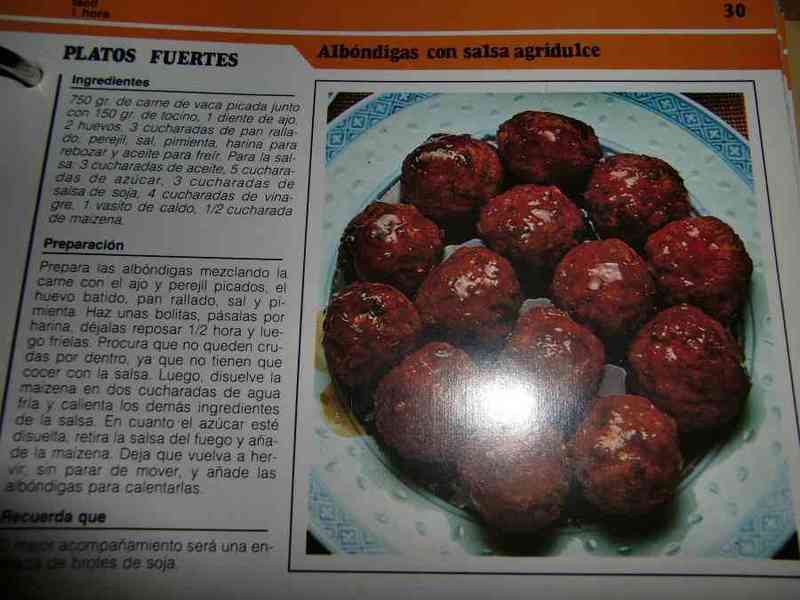 Recetario de cocina sarpe