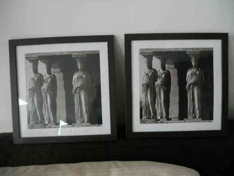 Dos cuadros de figuras