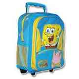 Mochila con ruedas bob esponja