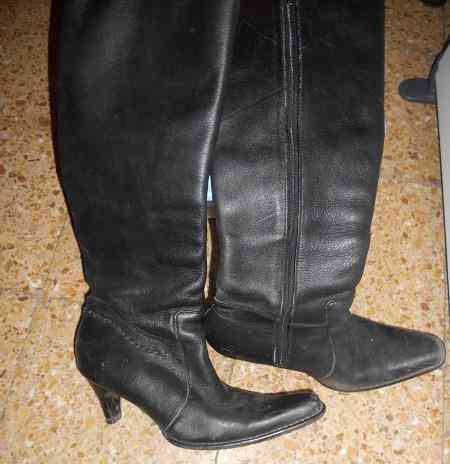 Botas de piel talla 38