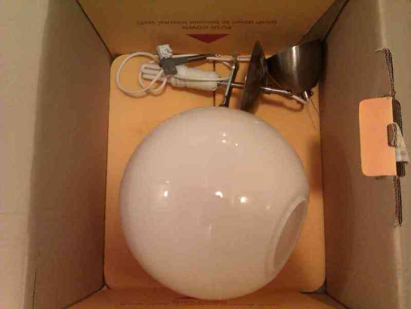 Lámpara de techo de bola