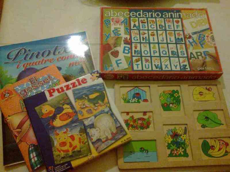 Lote puzzles y cuentos (gemma2772)