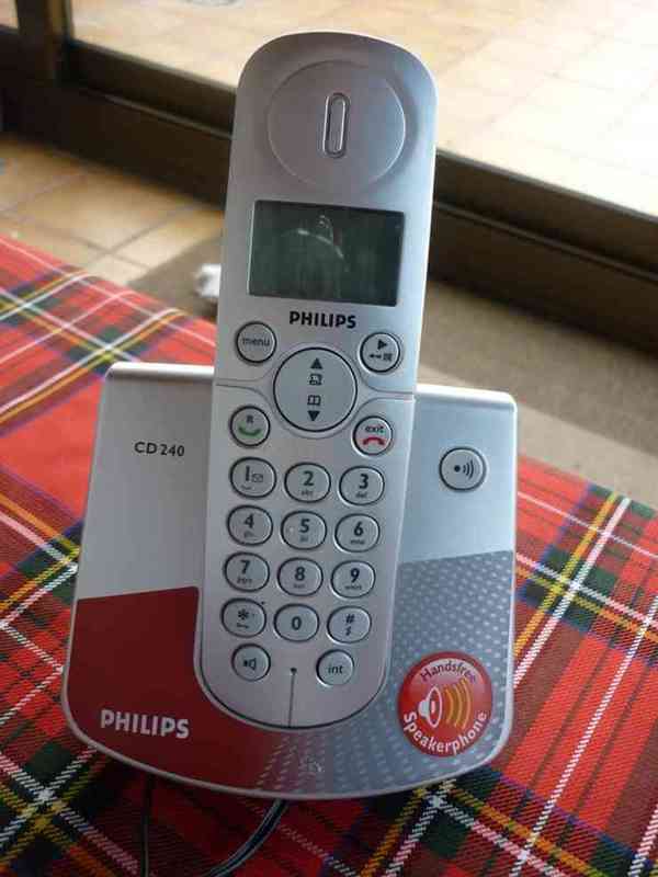 Telefono inalambrico philips cd 240