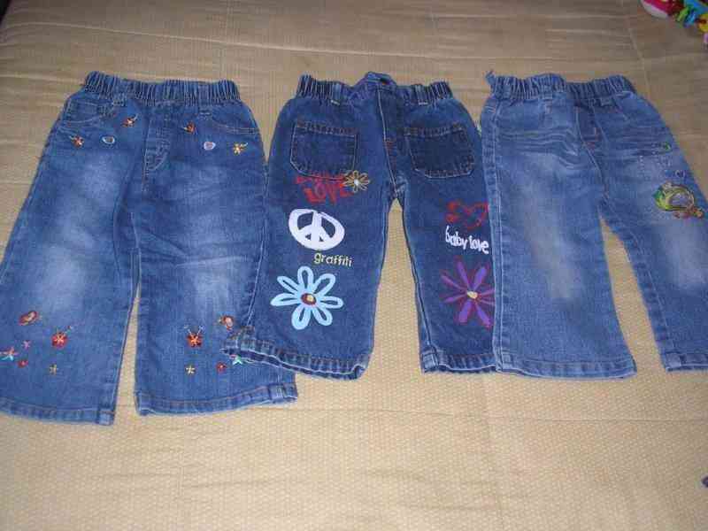 Pantalones vaqueros niña talla 12 meses