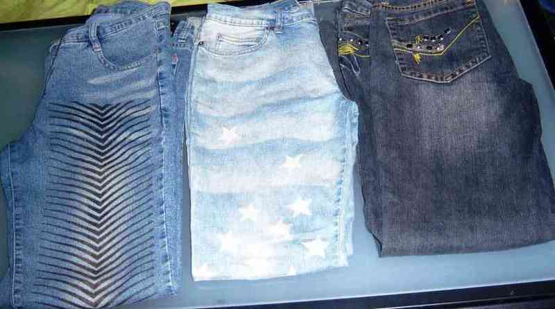 Tres jeans 42 dos a marja y uno a gabrielaf