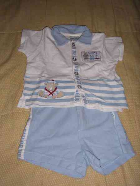 Conjunto niño talla 6 meses