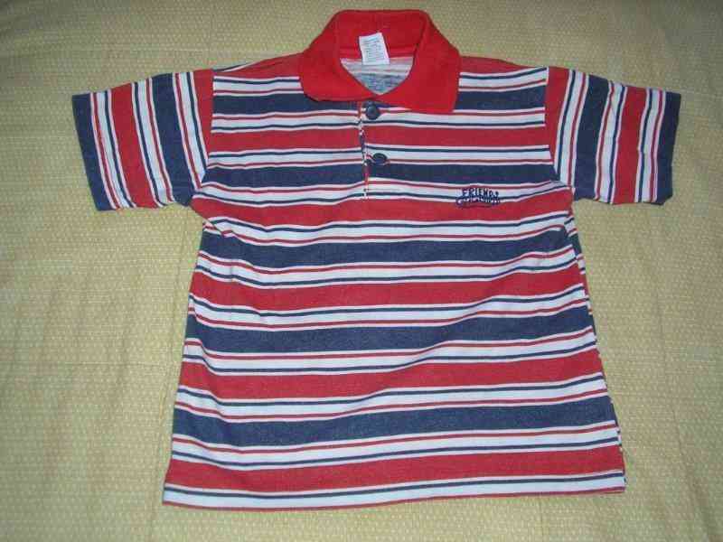 Camiseta niño de rayas talla 4