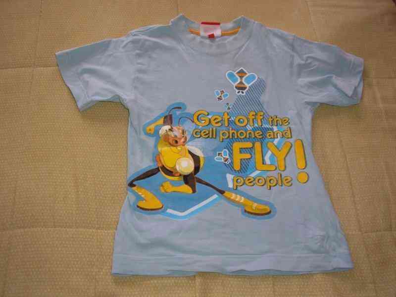 Camiseta niño abejas talla 4 años